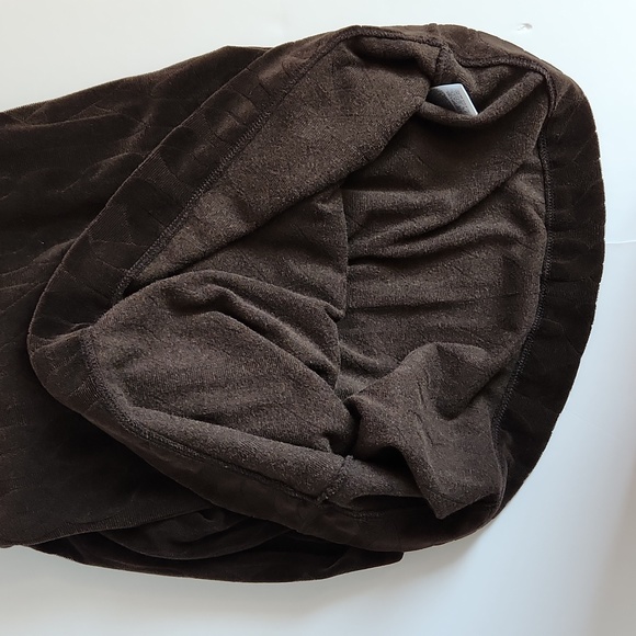 Juicy Couture Dark Brown Empire Waist Velour Dress, Size S, Excellent Condition - Picture 11 of 15